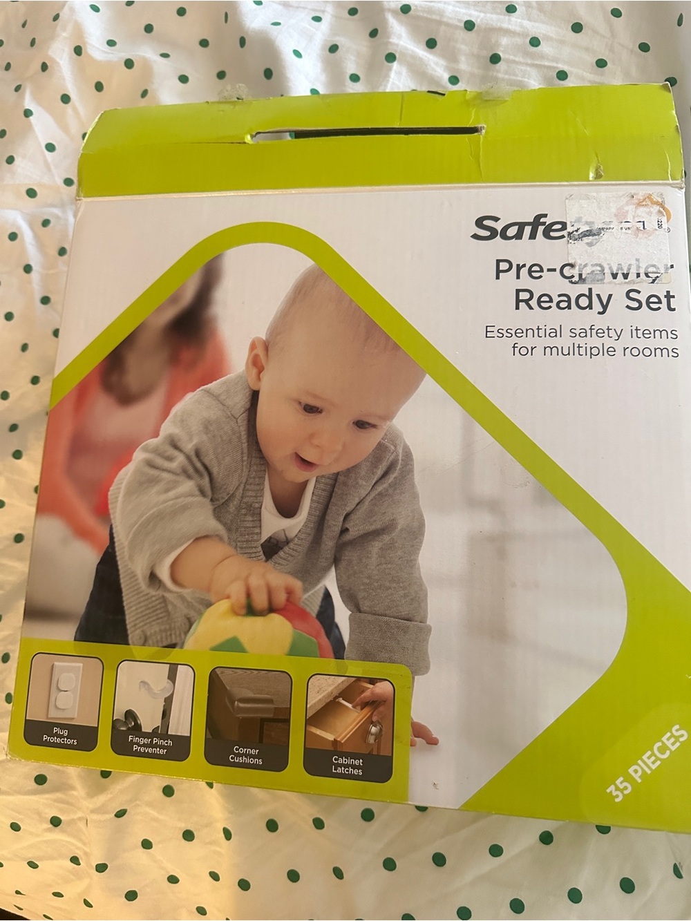 Safety1st Pre-Crawler Ready Set - Green/White Baby Safety Kit